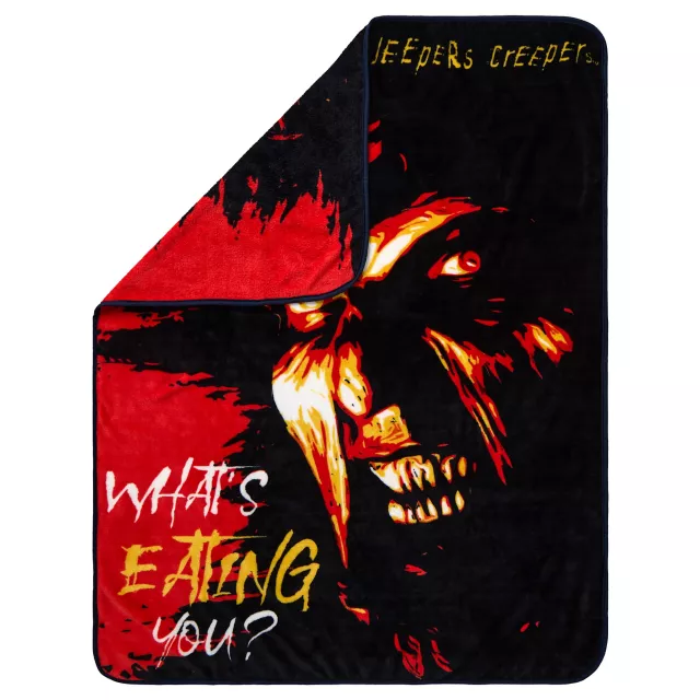 The Creeper What's Eating You Fleece Blanket - Jeepers Creepers