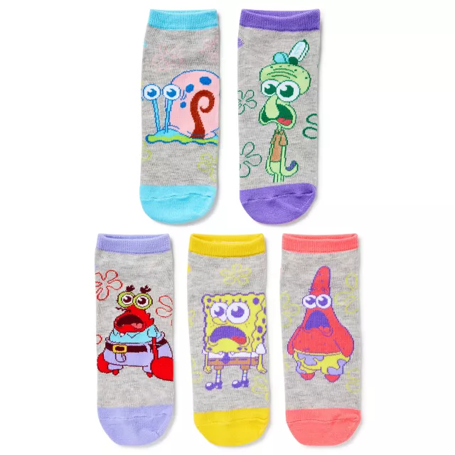 Multi-Pack SpongeBob Meme Socks 5 Pack - SpongeBob SquarePants