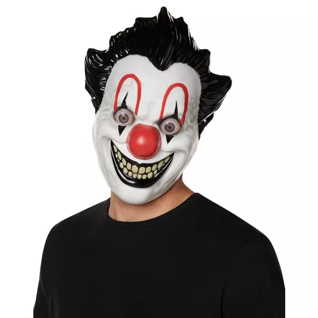 Wild Eyes Clown Half Mask