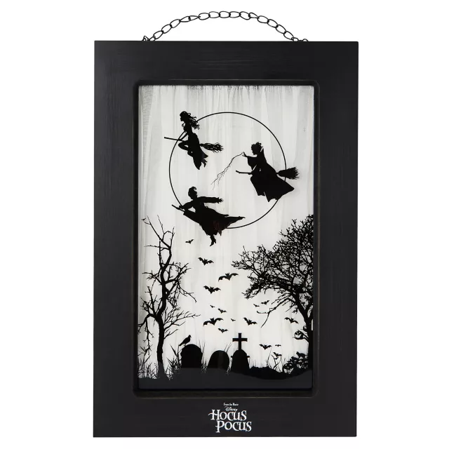 Sanderson Sisters Light-Up Hanging Window Sign - Hocus Pocus