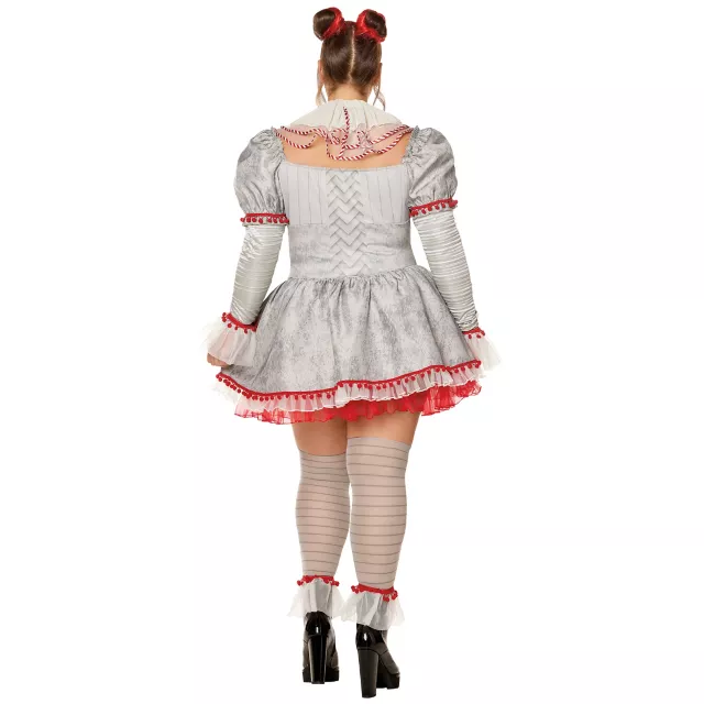 Adult Pennywise Plus Size Dress Costume - It Chapter Two
