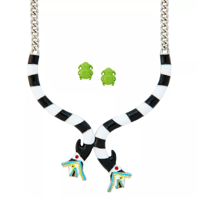 Beetlejuice Sandworm Jewelry Set