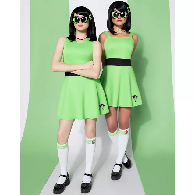 Adult Buttercup Costume - The Powerpuff Girls