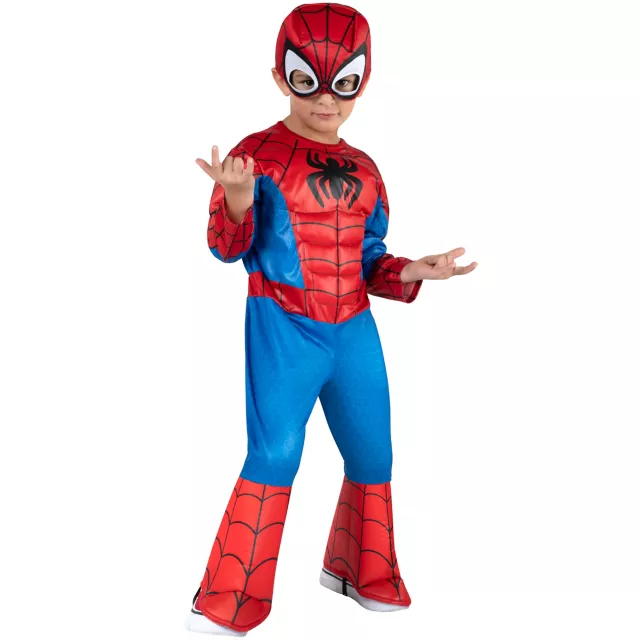 Toddler Spider-Man Muscle Costume - Marvel