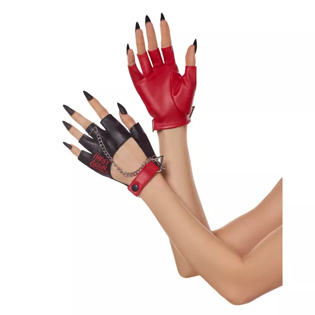Harley Quinn Gloves - DC Villains