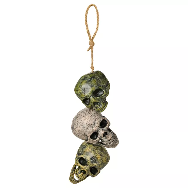 Hanging Triple Skull Stack