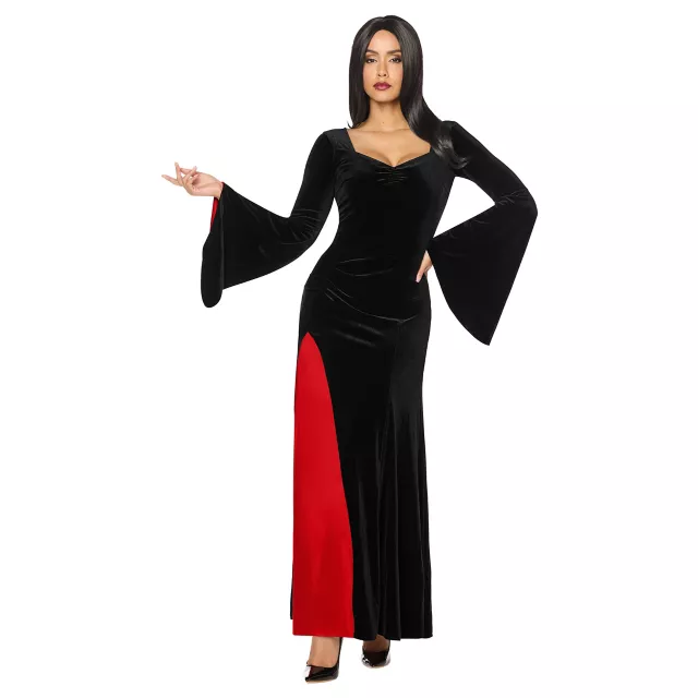 Adult Morticia Addams Dress Costume - Wednesday