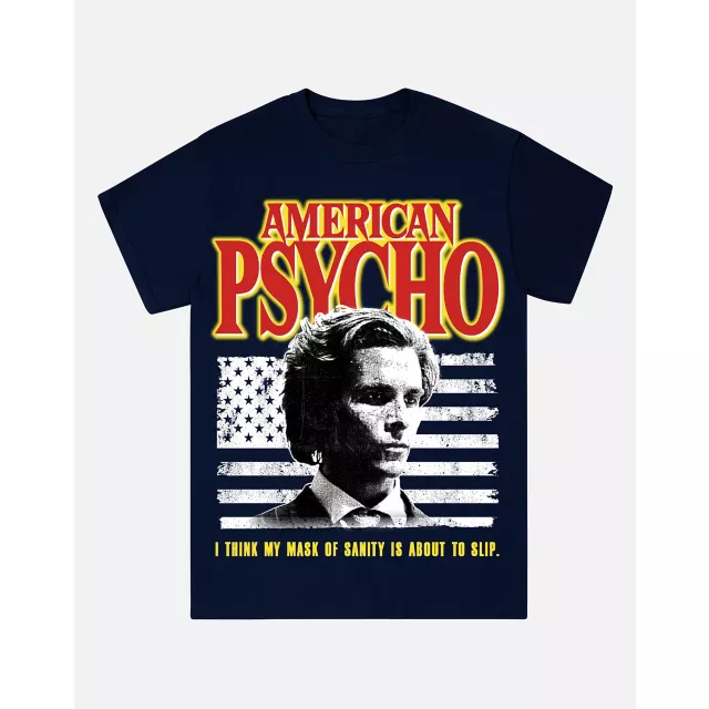 American Psycho Flag T Shirt