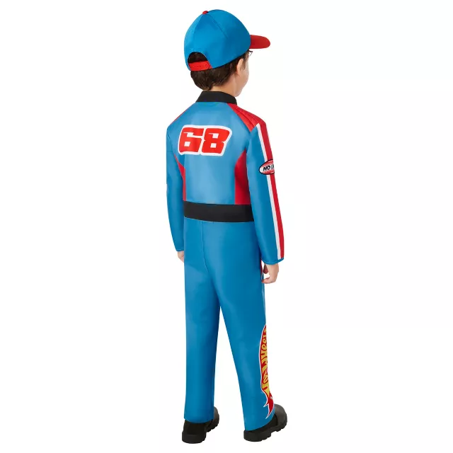 Toddler Hot Wheels Driver Jumpsuit Costume