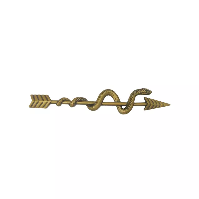 Medusa Golden Snake Arrow Sign
