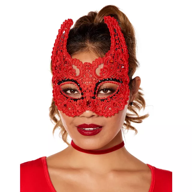 Devil Lace Eye Mask