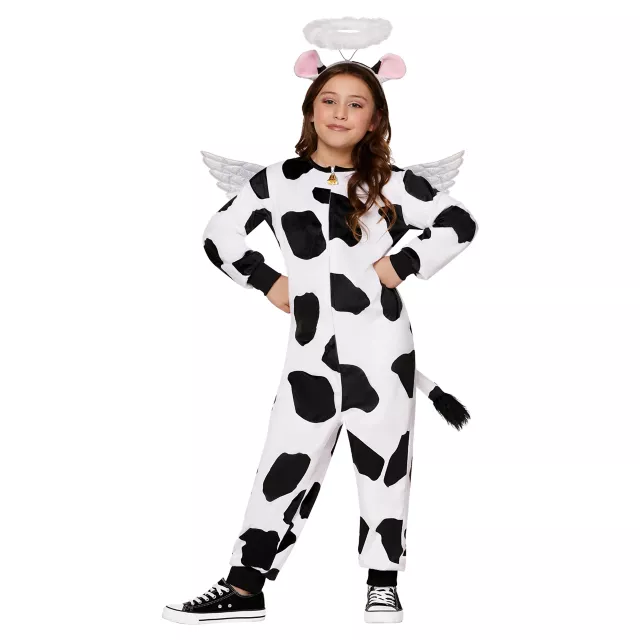 Kids Holy Cow Jumpsuit Costume
