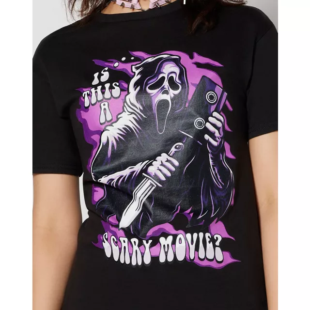 Ghost Face Scary Movie T Shirt