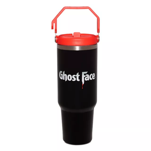 Ghost Face Tumbler with Handle - 40 oz.