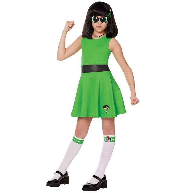 Kids Buttercup Dress Costume - The Powerpuff Girls