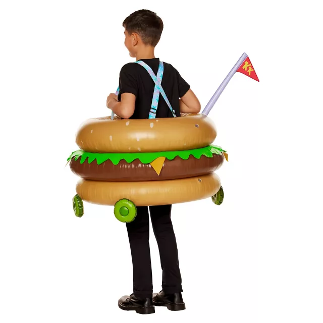 Kids Patty Wagon Ride-Along Inflatable Costume - SpongeBob SquarePants
