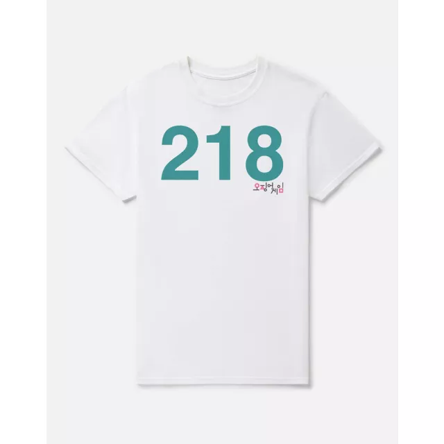 Player 218 T Shirt - Squid Game