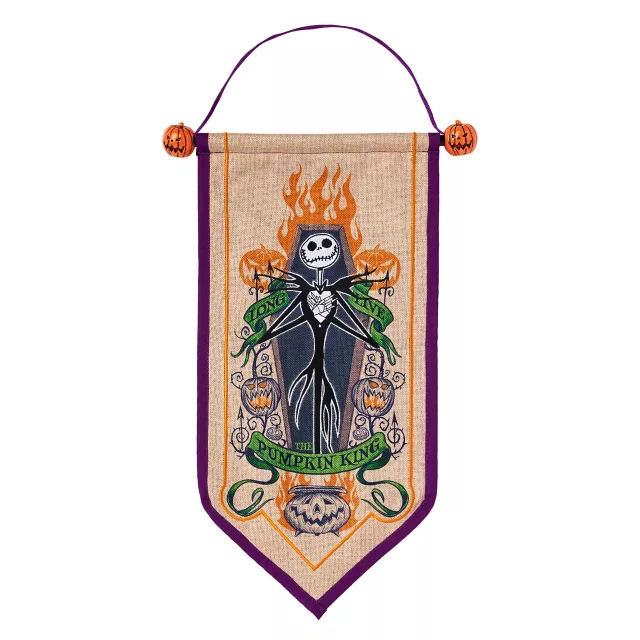 Long Live the Pumpkin King Banner - The Nightmare Before Christmas
