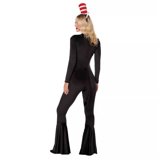 Adult Cat in the Hat Bell Bottom Costume - Dr. Seuss
