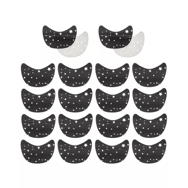 Black Star Eyeshadow Shields - 20 Pack