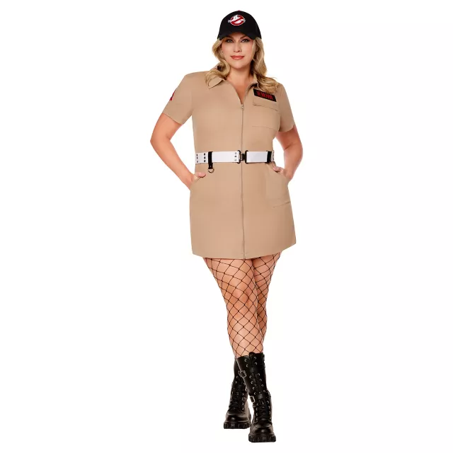Adult Ghostbusters Dress Plus Size Costume