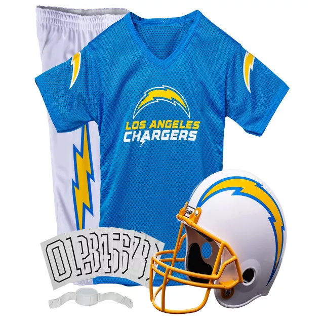 Kids Los Angeles Chargers NFL Deluxe Uniform Costume - Franklin Sports