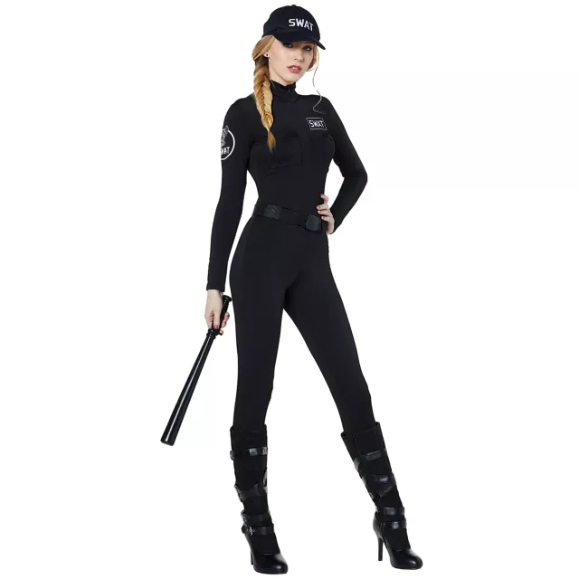 Adult SWAT Catsuit Costume