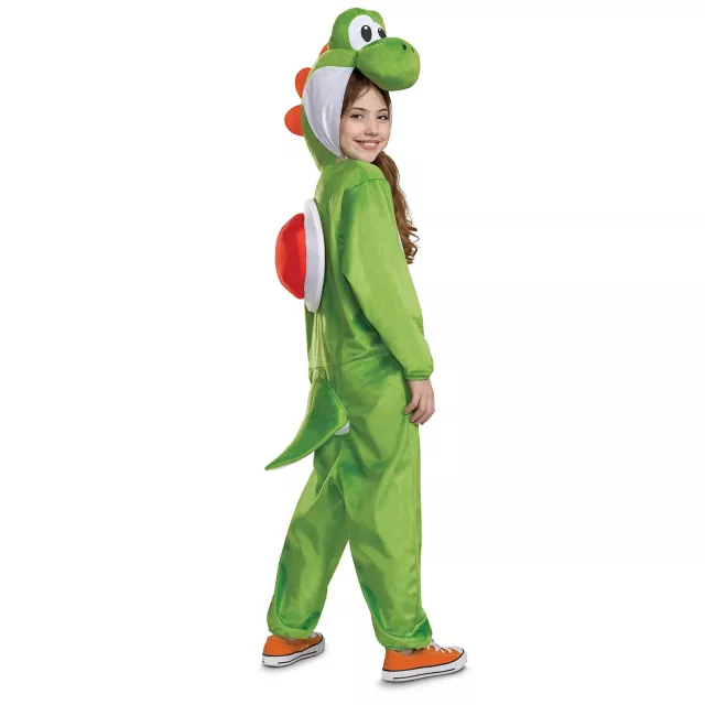 Kids Yoshi Jumpsuit Costume - Super Mario Bros.