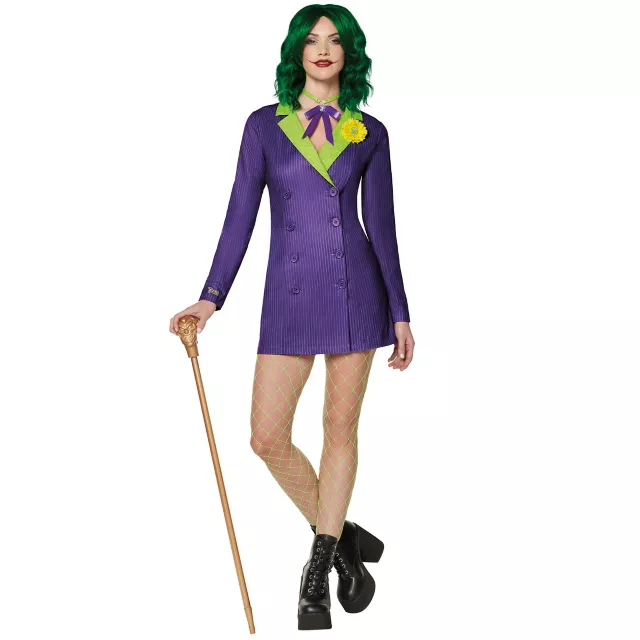 The Joker Blazer Dress Costume - DC Villains