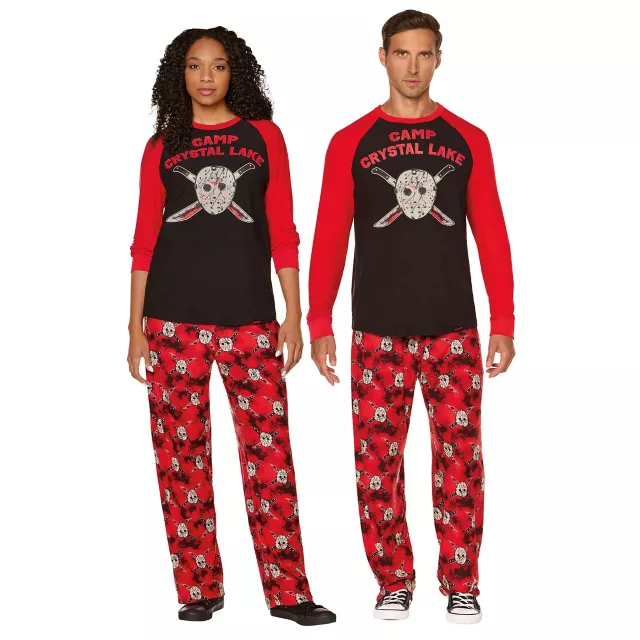 Jason Voorhees Camp Crystal Lake Pajama Set - Friday the 13th