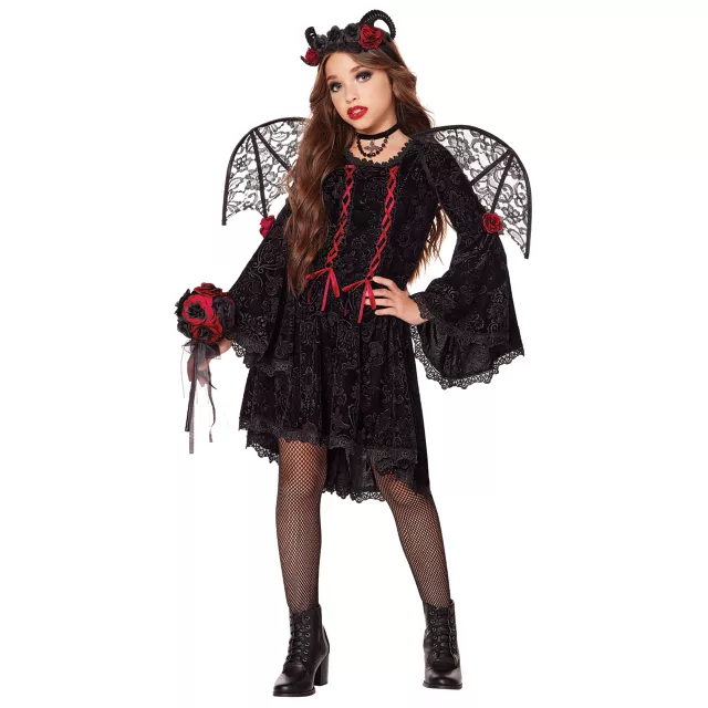 Kids Gothic Devil Costume