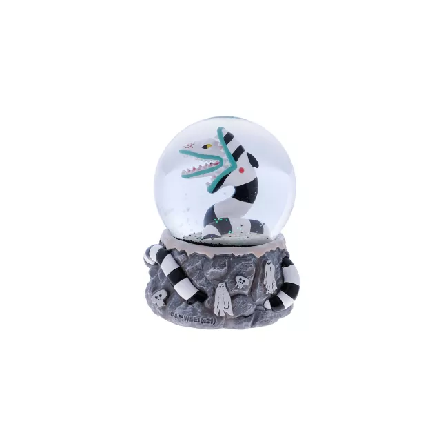 Beetlejuice Worm Snow Globe
