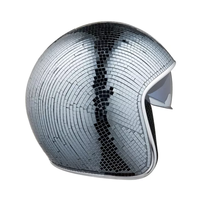 Disco Racer Mirror Helmet