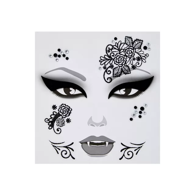 Vampire Jewel Face Decal