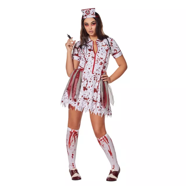 Adult Undeadly Nurse Costume