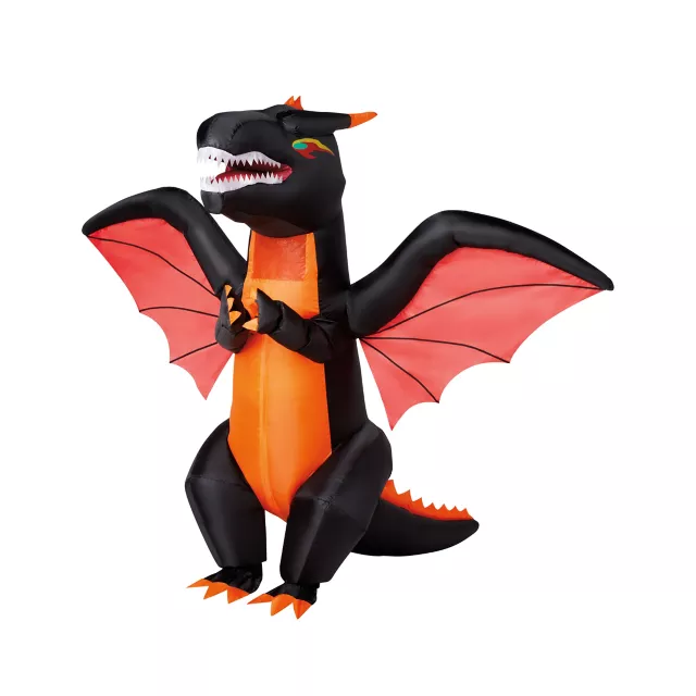 Kids Fire Dragon Inflatable Costume