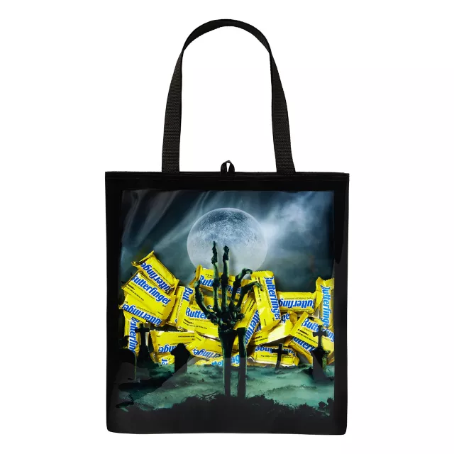 Skeleton Hand Candy Window Tote Bag