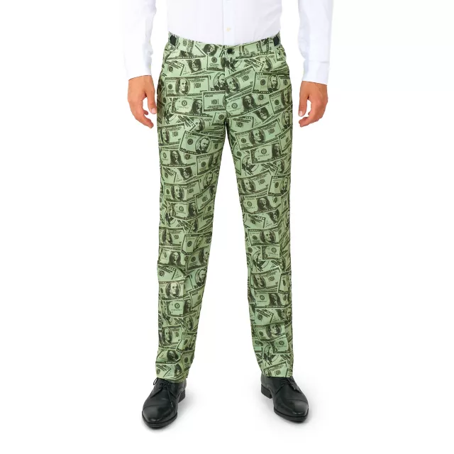 Adult Money Printed Suit Costume