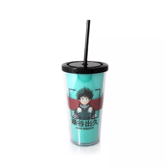 Izuku Midoriya Cup with Straw 20 oz. - My Hero Academia
