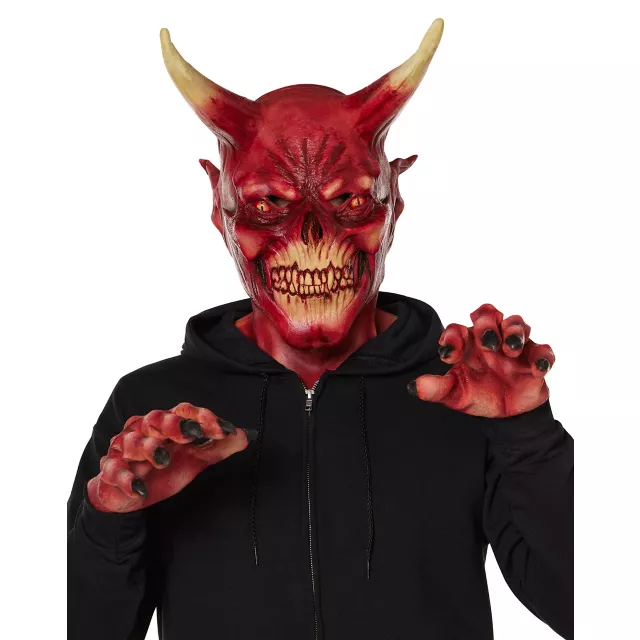 Devil Mask with Hands