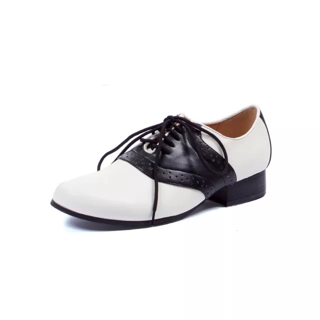 Black and White Saddle Shoes