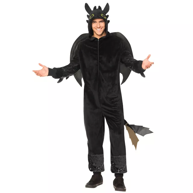 Adult Toothless Jumpsuit Costume - How to Train Your Dragon