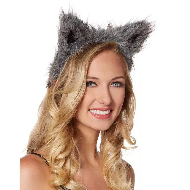 Faux Fur Wolf Ear Headband