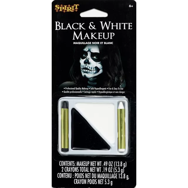 Black and White Makeup