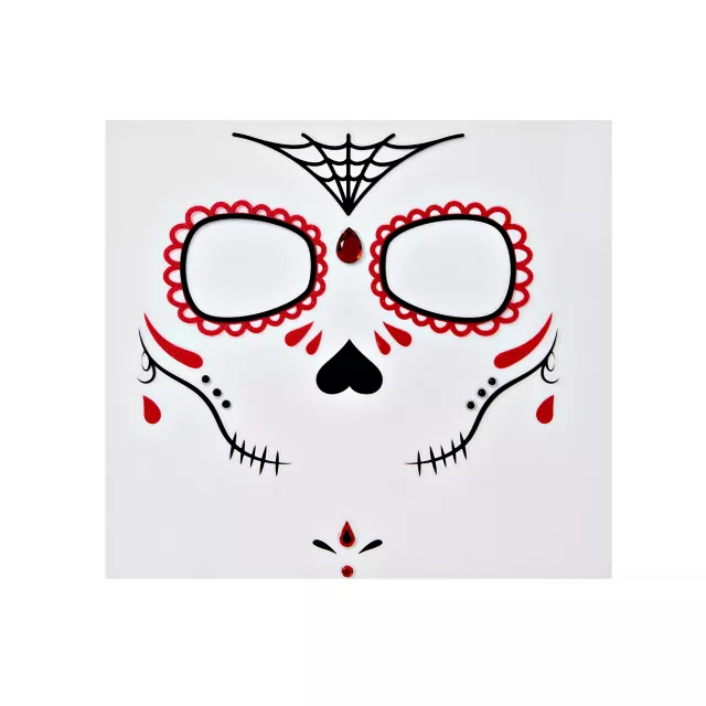 Sugar Skull Face Decal