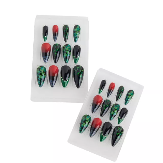 Poison Ivy Press On Nail Chips 24 Pack - DC Villains