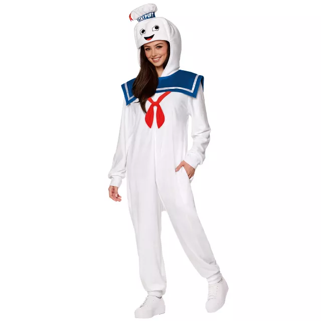 Adult Stay Puft Jumpsuit Costume - Ghostbusters