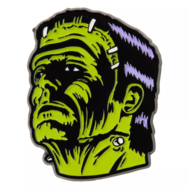 Frankenstein Patch and Pin Set - Universal Classic Monsters