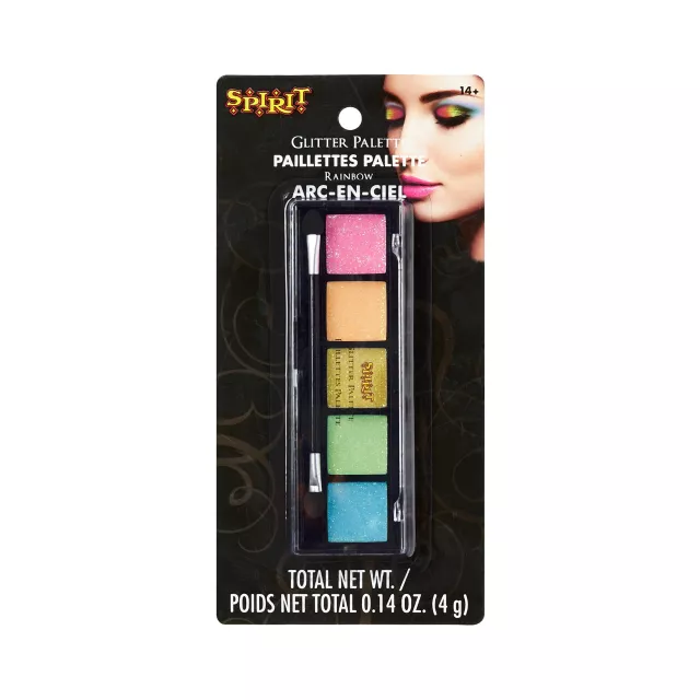 Colored Glitter Palette