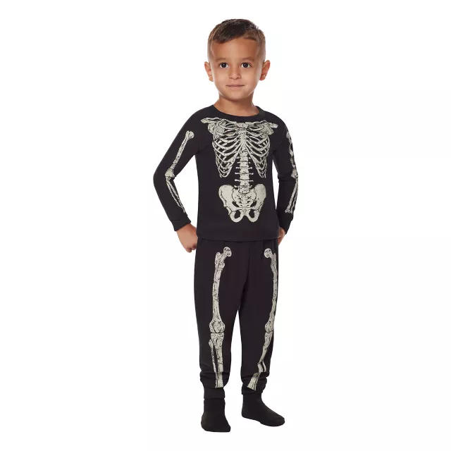 Toddler Skeleton Pajama Set